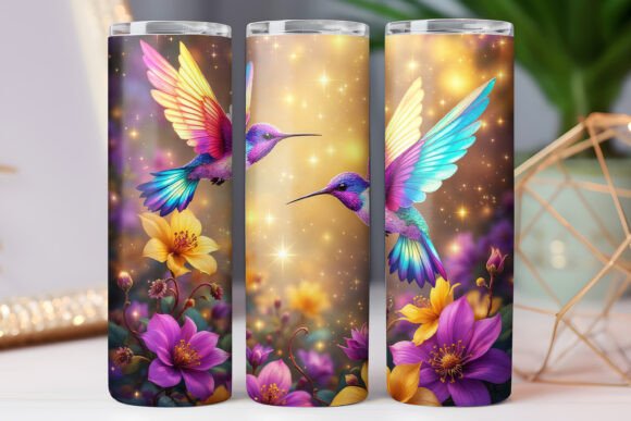 Birds Magical Art Tumbler Wrap: Graphics Review