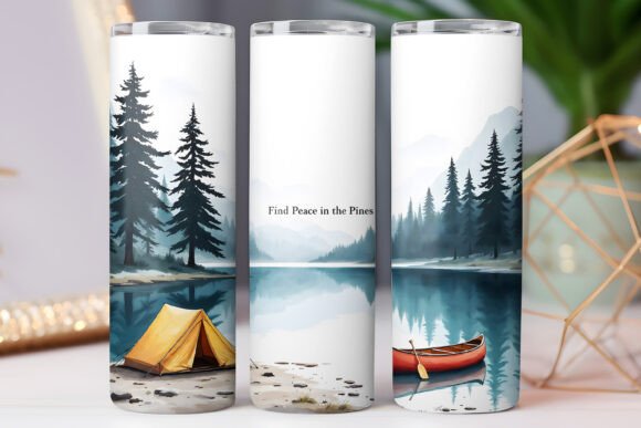 Camping Tumbler Wrap Watercolor: A Designer’s Review