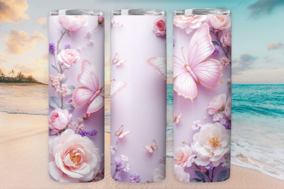 Graphics for Tumbler Wraps: Beautiful Butterfly Tumbler Wrap 20oz Review