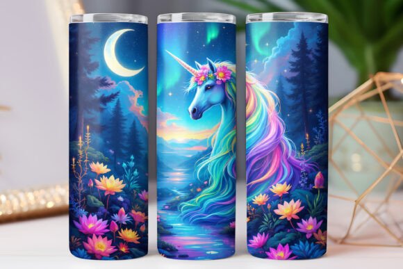 Horse Magical Art Tumbler Wrap Graphics Review