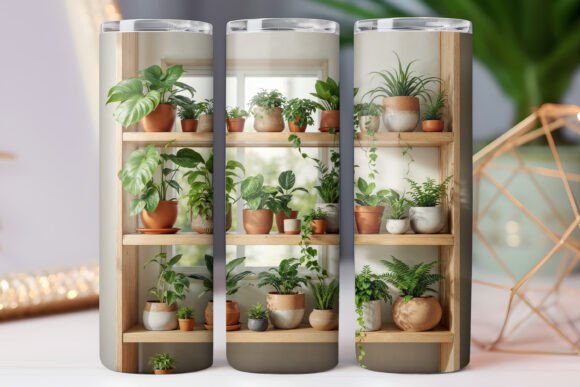 Indoor Plant Tumbler Wrap 20oz: Graphics Review