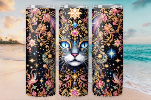Luxury Cat Tumbler Wraps: A Graphics Review