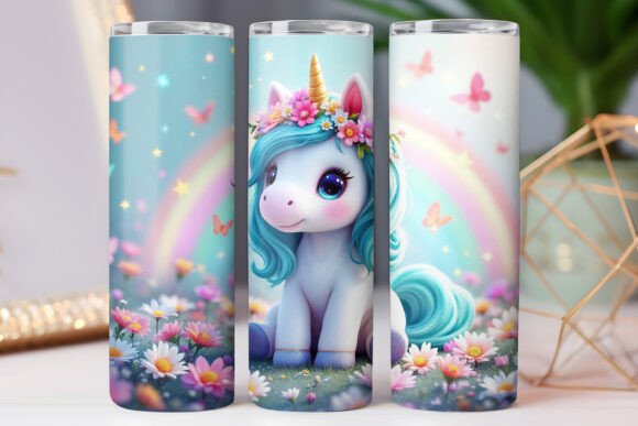 Magical Unicorn Tumbler Wrap Graphics Review
