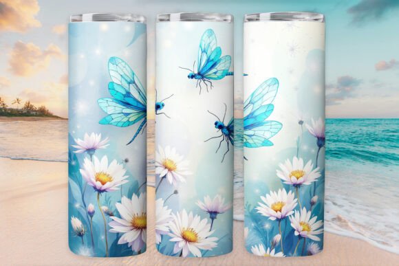 Marble Dragonflies Tumbler Wrap: A Designer’s Take