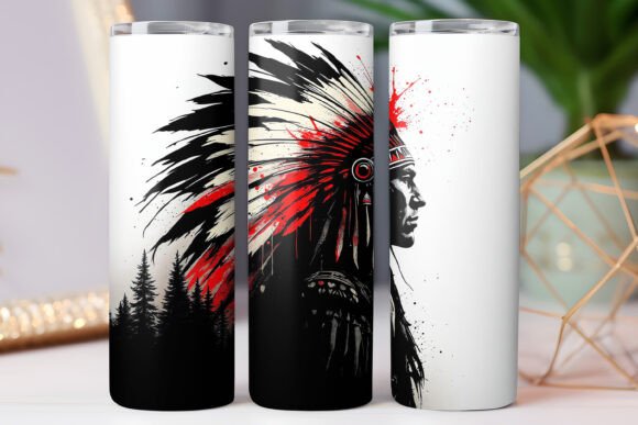 Native American Tumbler Wrap 20oz Skinny – A Designer's Perspective