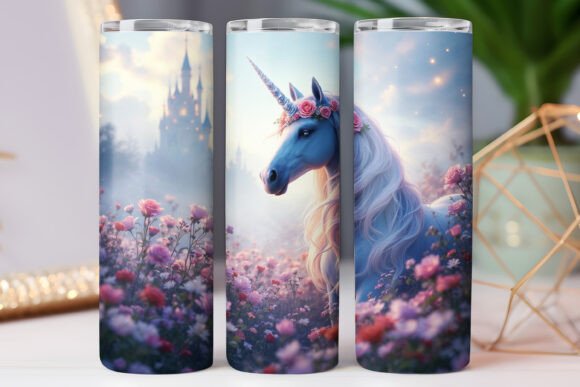 Unicorn Magical Art Tumbler Wrap 20oz Graphics Review