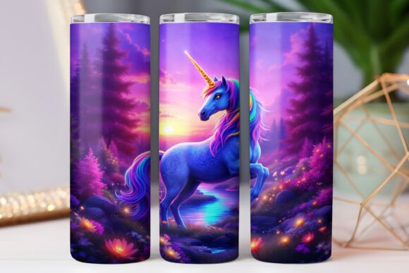 Unicorn Tumbler Magical Wrap: Graphics & Tumbler Wraps