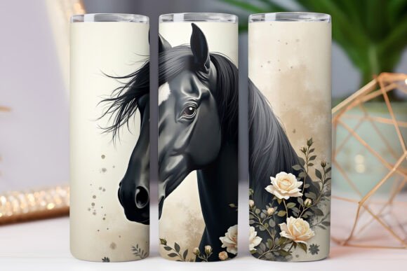 Wild Horse Tumbler Wrap Graphics for Tumbler Wraps